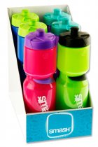 SMASH 750ml HYDROFUEL SPORTS POP TOP BOTTLE 3 ASST. CDU