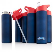 PREMIER UNIVERSAL 750ml STAINLESS STEEL BOTTLE - NAVY