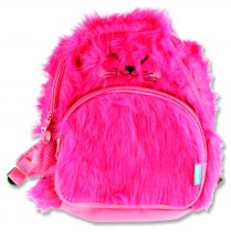 SMASH JUNIOR PLUSH BACKPACK - PINK CAT