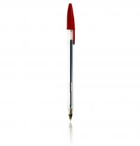 * BIC BOX 50 CRISTAL ORIGINAL BALLPOINT PENS - RED