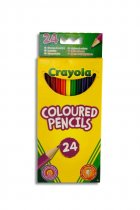 CRAYOLA PKT.24 COLOURED PENCILS