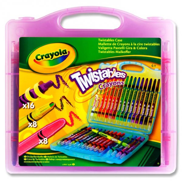 CRAYOLA CASE OF 32 TWISTABLES CRAYONS CDU