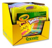 CRAYOLA CASE OF 32 TWISTABLES CRAYONS CDU