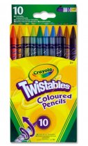 CRAYOLA PKT.10 TWISTABLES COLOUR PENCILS