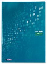 STUDENT SOLUTIONS PKT.3 A4 160pg HARDCOVER NOTEBOOK - URBAN 3 ASST.