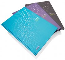 STUDENT SOLUTIONS PKT.3 A4 160pg HARDCOVER NOTEBOOK - URBAN 3 ASST.