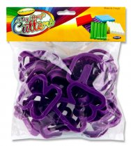 WOC PKT.26 6cm PLAY DOUGH CUTTERS - ALPHABET