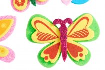 EMOTIONERY 3D FLUTTERBIES FOAM STICKERS - BUTTERFLIES & FLOWERS