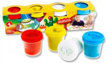 WOC 4x140g POTS PLAY DOUGH WITH MOULD LID