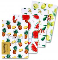 I LOVE STATIONERY A5 192pg JOURNAL - FRUITS 4 ASST.