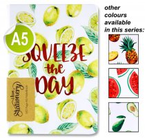 I LOVE STATIONERY A5 192pg JOURNAL - FRUITS 4 ASST.