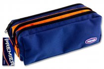 PREMIER 3 POCKET ZIP PENCIL CASE - 3 COLOUR 3 ASST