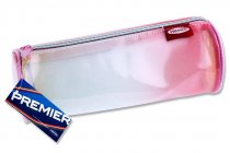 PREMIER ROUND PENCIL CASE - GLITTER PASTEL 3 ASST