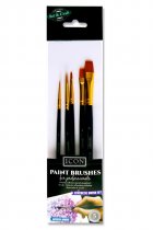 ICON PKT.5 PAINTBRUSH SET - SYNTHETIC