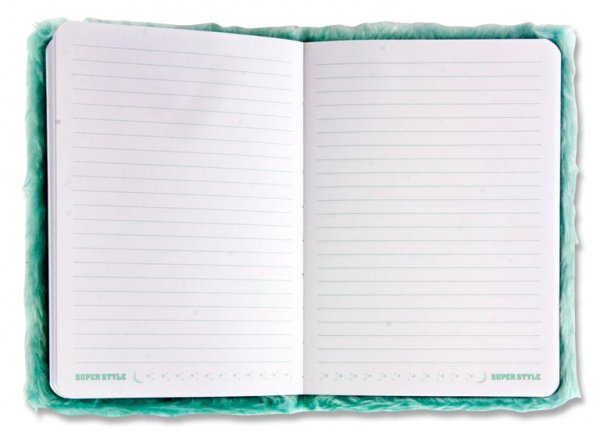 EMOTIONERY A5 128pg PLUSH NOTEBOOK - OWL SUPER STYLE