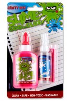 CRAFTY BITZ 60ml SLIME GOO OR GLUE SET 3 colour choices