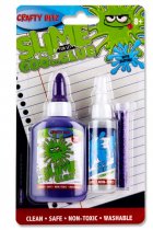 CRAFTY BITZ 60ml SLIME GOO OR GLUE SET 3 colour choices