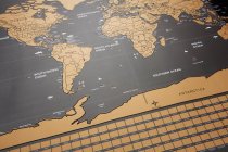 PREMIER UNIVERSAL SCRATCH WORLD MAP 82.5cmx59.4cm