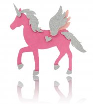 CRAFTY BITZ PKT.4 CREATE YOUR OWN PAPER CRAFT FRIENDS - UNICORNS