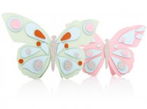 CRAFTY BITZ PKT.4 CREATE YOUR OWN PAPER CRAFT FRIENDS - BUTTERFLIES