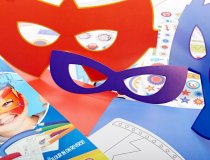 CRAFTY BITZ CREATE YOUR OWN PAPER CRAFT DRESS UP - SUPERHERO