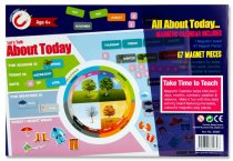 CLEVER KIDZ MAGNETIC CALENDAR BOARD 420x288mm