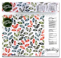 I LOVE STATIONERY A4 SPIRAL WEEKLY PLANNER 40 SHEETS