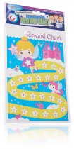 CLEVER KIDZ MAGNETIC REWARD CHART 2 ASST.