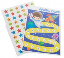 CLEVER KIDZ MAGNETIC REWARD CHART 2 ASST.