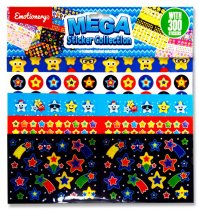 EMOTIONERY PKT.300 MEGA STICKER COLLECTION 5 ASST.