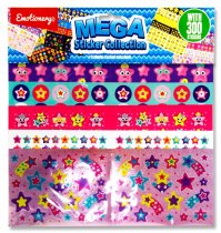 EMOTIONERY PKT.300 MEGA STICKER COLLECTION 5 ASST.