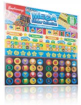 EMOTIONERY PKT.300 MEGA STICKER COLLECTION 5 ASST.