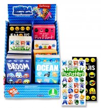 EMOTIONERY MINI MEGA STICKER BOOK COLLECTION 8 ASST CDU