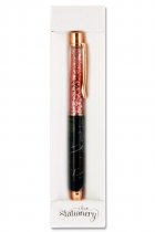 I LOVE STATIONERY GLITTER RETRACTABLE BALLPOINT PEN 8 ASST.