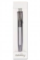 I LOVE STATIONERY GLITTER RETRACTABLE BALLPOINT PEN 8 ASST.