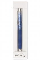 I LOVE STATIONERY GLITTER RETRACTABLE BALLPOINT PEN 8 ASST.