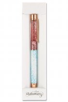 I LOVE STATIONERY GLITTER RETRACTABLE BALLPOINT PEN 8 ASST.