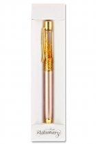 I LOVE STATIONERY GLITTER RETRACTABLE BALLPOINT PEN 8 ASST.
