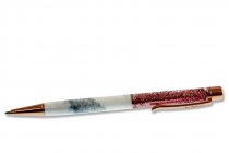 I LOVE STATIONERY GLITTER RETRACTABLE BALLPOINT PEN 8 ASST.