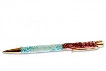 I LOVE STATIONERY GLITTER RETRACTABLE BALLPOINT PEN 8 ASST.