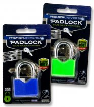 PREMIER UNIVERSAL HEAVY DUTY COPPER CORE PADLOCK 2 ASST.
