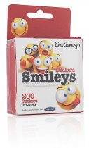 EMOTIONERY ROLL 200 STICKERS - SMILEYS