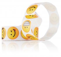 EMOTIONERY ROLL 200 STICKERS - SMILEYS