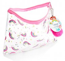 EMOTIONERY LIQUID FLAT PENCIL CASE - ONE LOVE RAINBOW