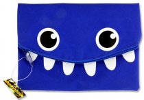 EMOTIONERY 215x160mm PENCIL POUCH - MONSTER 3 ASST.