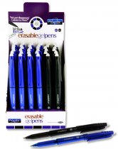 PRO:SCRIBE ERASABLE GEL PENS 2 ASST CDU