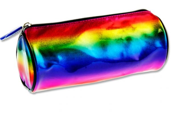 PREMIER ROUND PENCIL CASE - RAINBOW