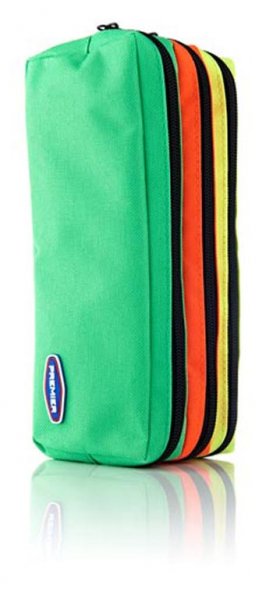 PREMIER 3 POCKET ZIP PENCIL CASE - 3 COLOUR