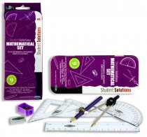 STUDENT SOLUTIONS 9pce MATHS SET - PURPLE