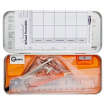 STUDENT SOLUTIONS 9pce MATHS SET - PUMPKIN